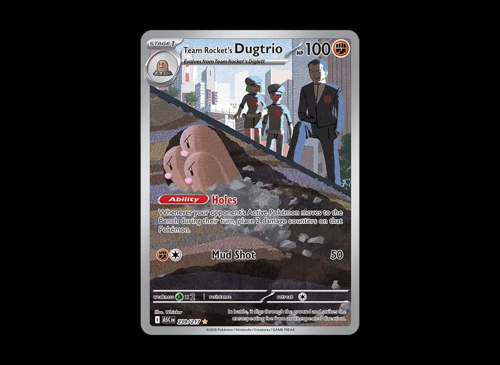 Team Rocket's Dugtrio