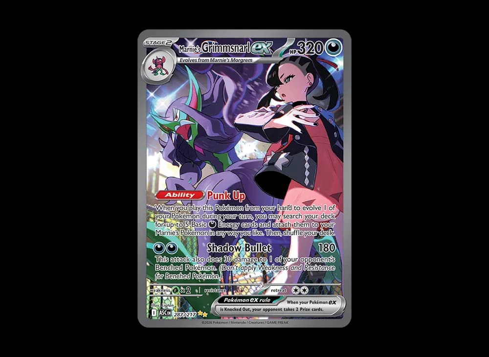 Marnie's Grimmsnarl ex