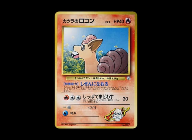 カツラのロコンLV.9