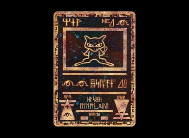 古代ミュウ Wizards表記 : 旧裏/プロモ