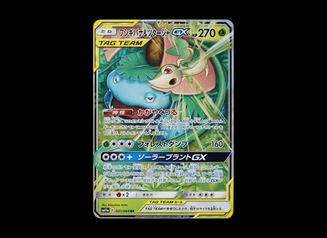 フシギバナ&ツタージャGX