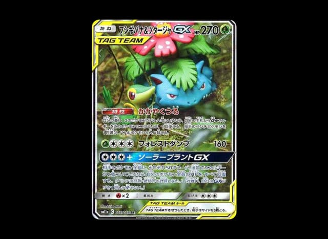 フシギバナ&ツタージャGX