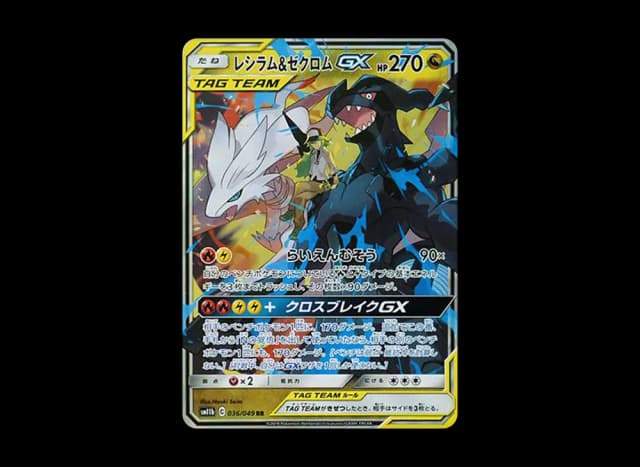 レシラム＆ゼクロムGX (N)