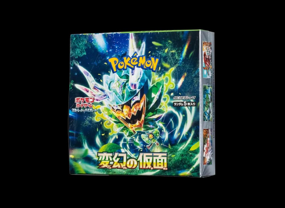 ポケモンカードゲーム スカーレット&バイオレット 拡張パック「変幻の仮面」ボックス