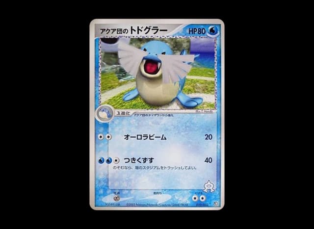 アクア団のトドグラー